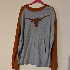 Nike Texas longhorn waffle shirt.